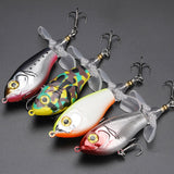 HERCULES Topwater Fishing Lures with Double Floating Rotating Tails HERCULES