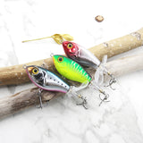 HERCULES Topwater Fishing Lures with Double Floating Rotating Tails HERCULES