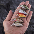 HERCULES Mini Crank Baits 4.5cm 3.5g 5pcs with PP Box HERCULES