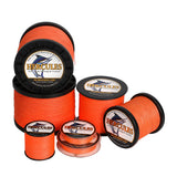 HERCULES 100M-2000M Orange 6lb-100lb PE Braided Fishing Line 4 Strands HERCULES
