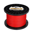 HERCULES Red 12 Strands 10lb-420lb PE Braided Fishing Line 100M-2000M HERCULES