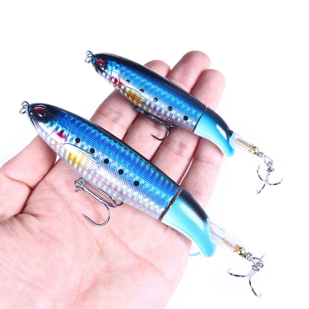 HERCULES Topwater Pencil Fishing Lure with Rotating Tail HERCULES