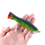 HERCULES 5" Big Mouth Popper Bait Topwater Fishing Lure HERCULES