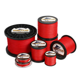 HERCULES 100M-2000M Red 10lb-300lb PE Braided Fishing Line 8 Strands HERCULES