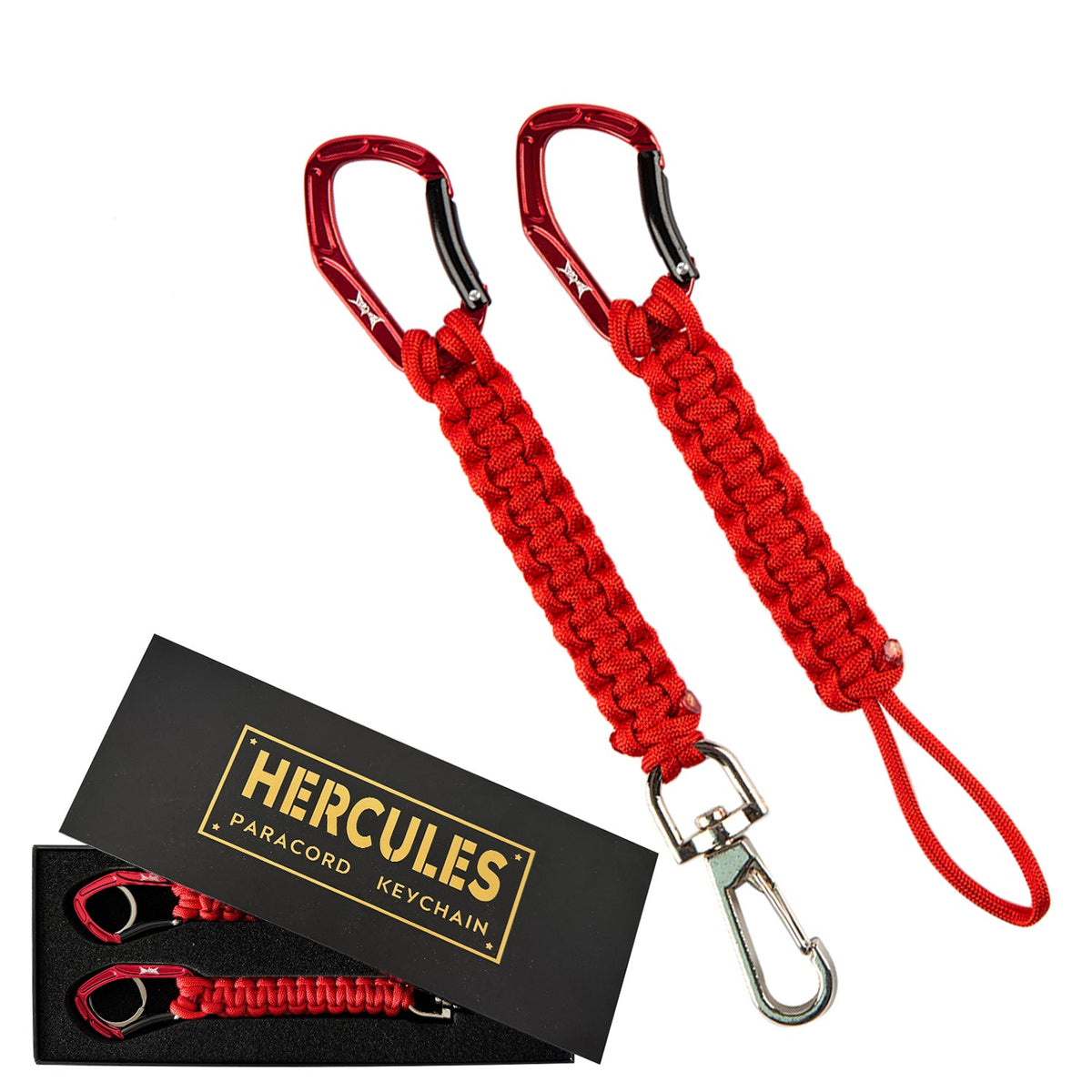 HERCULES Paracord Keychain Set HERCULES