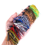 HERCULES Multicolor Weedless Jig Bass Fishing Lure HERCULES