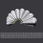 Waterdrop-Shaped Fishing Sinkers – 16 Weight Options from 10g to 300g HERCULES