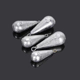 Waterdrop-Shaped Fishing Sinkers – 16 Weight Options from 10g to 300g HERCULES