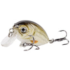 HERCULES 4cm 4g Micro Cranbaits Fishing Lures 5pcs HERCULES