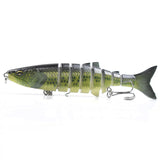 HERCULES 4.72" Multi-jointed Sinking Fishing Lure Swimbait HERCULES