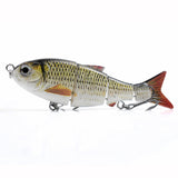 HERCULES 4.5" Multi Jointed Swimbaits Fishing Lure HERCULES