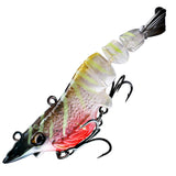 HERCULES Multi-jointed Hard Lure Shrimp Swimbait Fishing Lure Hercules Fishing Tackle