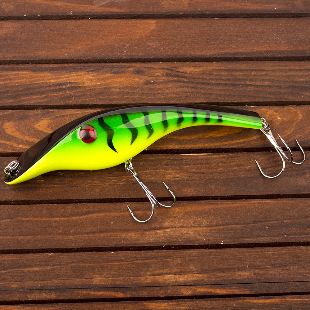 HERCULES Simulated Pike Lure, Submersible Plastic Bait Sinking Lure HERCULES