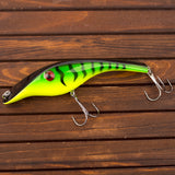 HERCULES Simulated Pike Lure, Submersible Plastic Bait Sinking Lure HERCULES