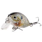 HERCULES 4cm 4g Micro Cranbaits Fishing Lures 5pcs HERCULES