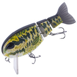 HERCULES Multi-jointed Floating Lure with Soft Tail Fishing Lures HERCULES