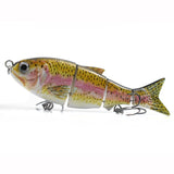 HERCULES 4.5" Multi Jointed Swimbaits Fishing Lure HERCULES