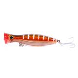 HERCULES 5" Big Mouth Popper Bait Topwater Fishing Lure HERCULES