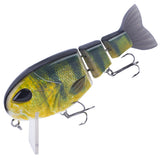 HERCULES Multi-jointed Floating Lure with Soft Tail Fishing Lures HERCULES