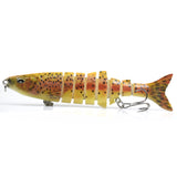 HERCULES 4.72" Multi-jointed Sinking Fishing Lure Swimbait HERCULES