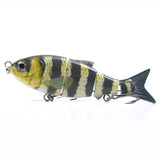 HERCULES 4.5" Multi Jointed Swimbaits Fishing Lure HERCULES