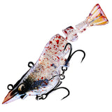 HERCULES Multi-jointed Hard Lure Shrimp Swimbait Fishing Lure Hercules Fishing Tackle