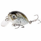 HERCULES 4cm 4g Micro Cranbaits Fishing Lures 5pcs HERCULES