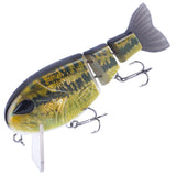 HERCULES Multi-jointed Floating Lure with Soft Tail Fishing Lures HERCULES