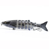 HERCULES 4.72" Multi-jointed Sinking Fishing Lure Swimbait HERCULES