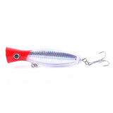 HERCULES 5" Big Mouth Popper Bait Topwater Fishing Lure HERCULES