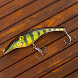 HERCULES Simulated Pike Lure, Submersible Plastic Bait Sinking Lure HERCULES