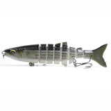 HERCULES 4.72" Multi-jointed Sinking Fishing Lure Swimbait HERCULES