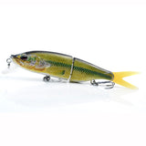 HERCULES 6.69" Multi-jointed Swimbait Floating Fishing Lure HERCULES