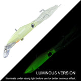 HERCULES 5.5inches Simulation Squid Baits Topwater Fishing Lure HERCULES