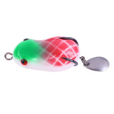 HERCULES Topwater Frog Lure Soft Fishing Lure with Sequin HERCULES