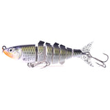 HERCULES 4.33" Multi-jointed Sinking Fishing Lure HERCULES