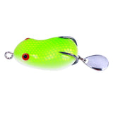 HERCULES Topwater Frog Lure Soft Fishing Lure with Sequin HERCULES