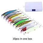HERCULES 4.33" Hover Fishing Baits Box of 10pcs HERCULES