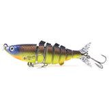 HERCULES 4.33" Multi-jointed Sinking Fishing Lure HERCULES