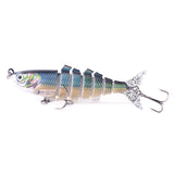 HERCULES 4.33" Multi-jointed Sinking Fishing Lure HERCULES