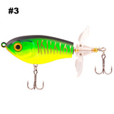 HERCULES Topwater Fishing Lures with Double Floating Rotating Tails HERCULES