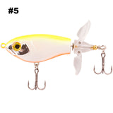 HERCULES Topwater Fishing Lures with Double Floating Rotating Tails HERCULES