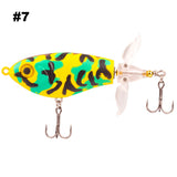 HERCULES Topwater Fishing Lures with Double Floating Rotating Tails HERCULES