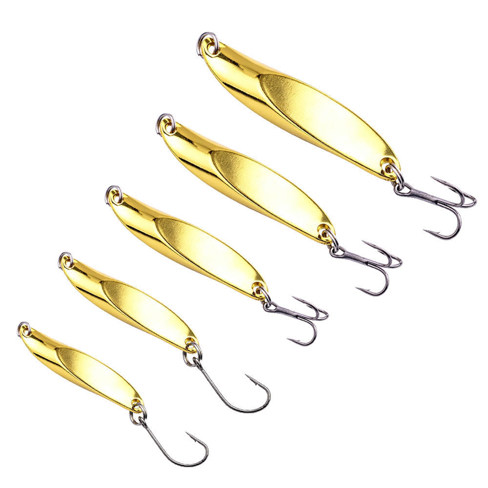 Metal Spoon Lure for Trout & Bass Fishing – Gold/Silver, 5g-20g HERCULES