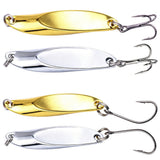 Metal Spoon Lure for Trout & Bass Fishing – Gold/Silver, 5g-20g HERCULES