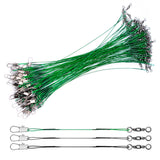 Stainless Steel Fishing Wire Leader with Snap & Swivel HERCULES