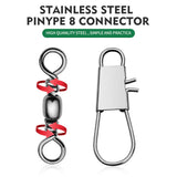 Stainless Steel Fishing Wire Leader with Snap & Swivel HERCULES