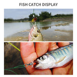 Stainless Steel Fishing Wire Leader with Snap & Swivel HERCULES
