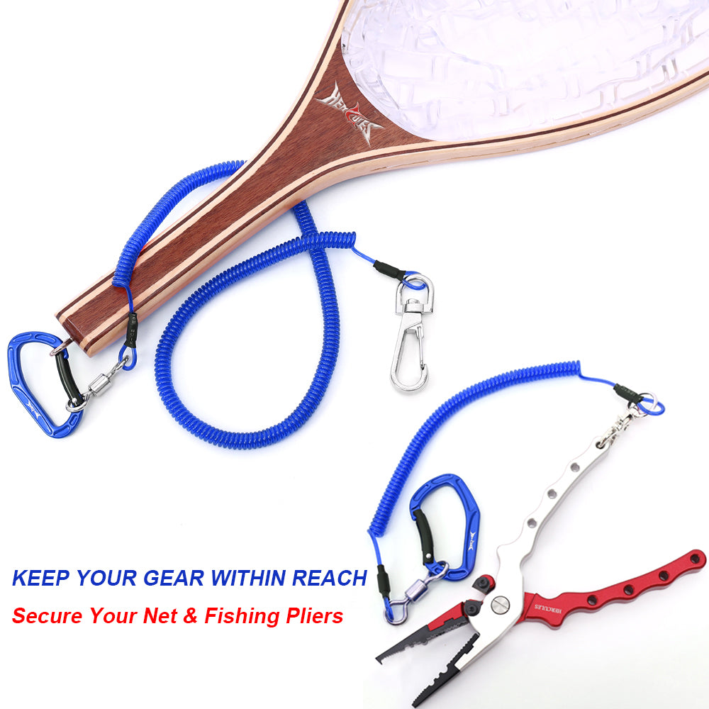 HERCULES M3 Heavy Duty Fishing Lanyard & Kayak Leash with Rod Straps HERCULES