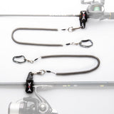 HERCULES M3 Heavy Duty Fishing Lanyard & Kayak Leash with Rod Straps HERCULES